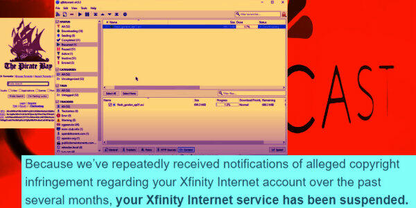 Comcast Suspends User’s Internet Connection For Downloading Torrents. What’s next, cut off internet service for “hate speech”?…